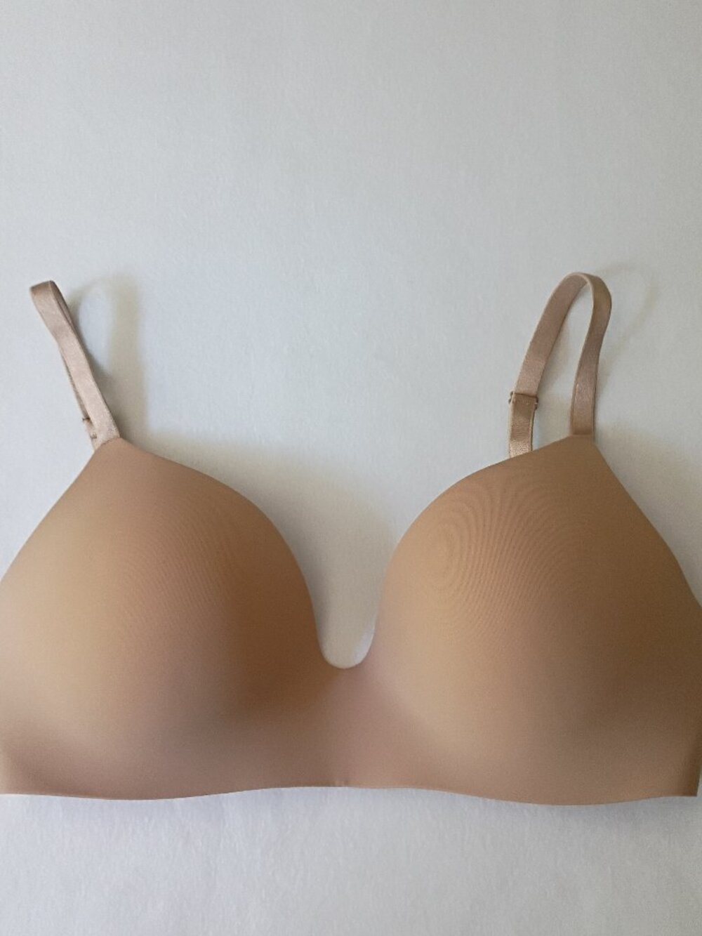 Victoria's Secret T-SHIRT Bra Wireless Lightly Lined Tan Size 34D - Picture 6 of 11